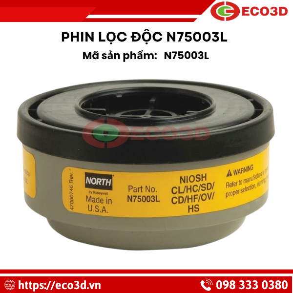 Phin lọc độc N75003L